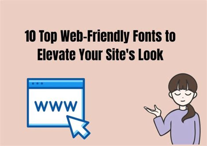 What is a web friendly font?