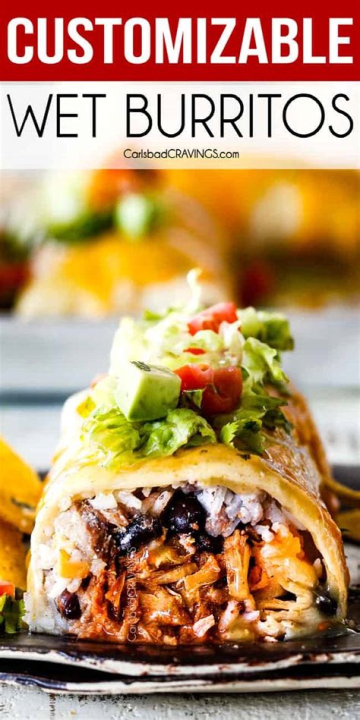 What is a wet burrito called?