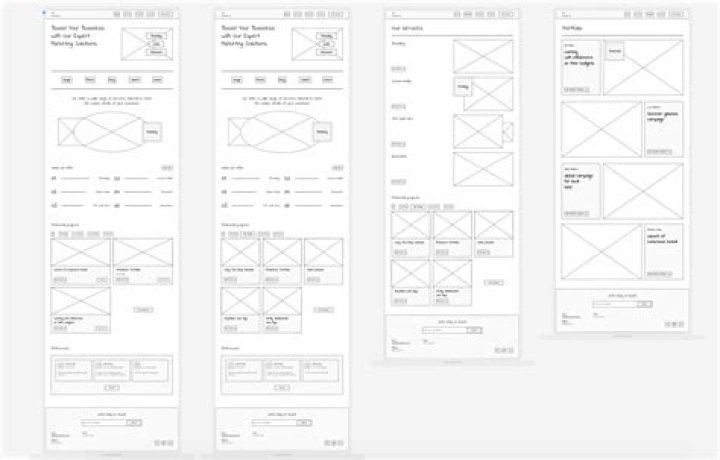 What is a wireframe in HTML CSS?