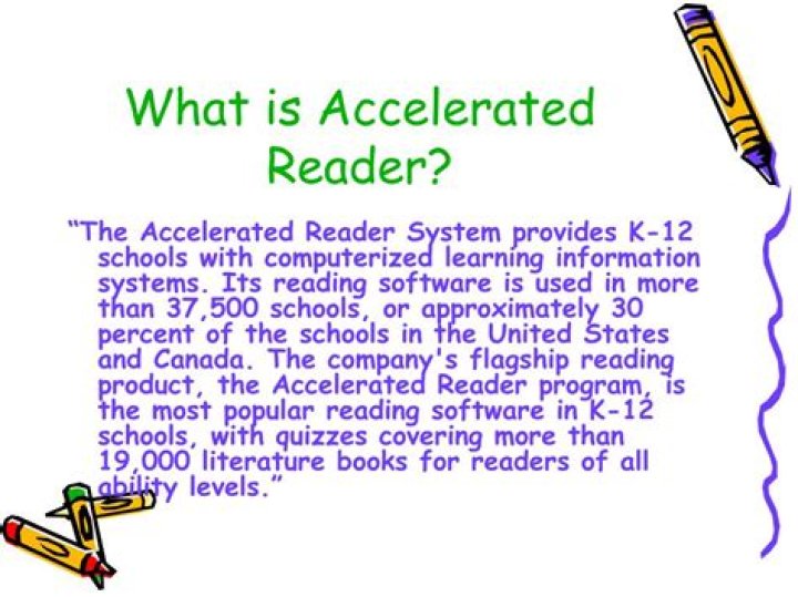 What is accelerated reader program?