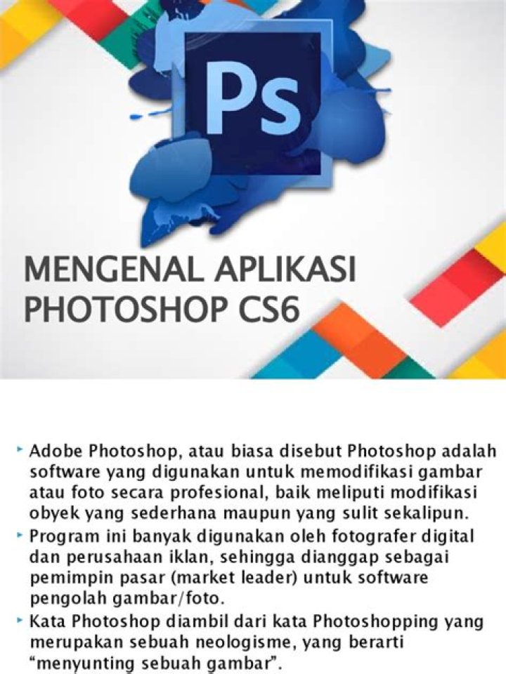 What is Adobe Photoshop CS6 PDF?