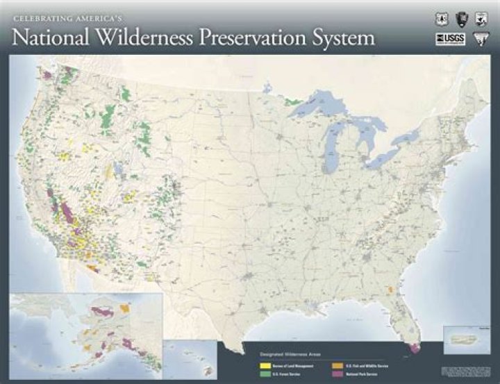 What is allowed in national wilderness areas?