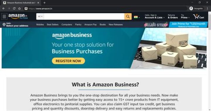 What is Amazon business app?