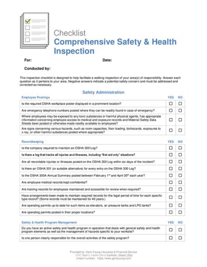 What is an AHCA inspection?