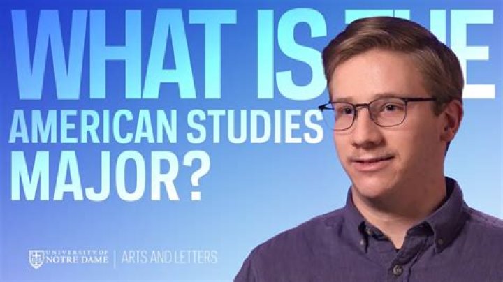 What is an American studies major?