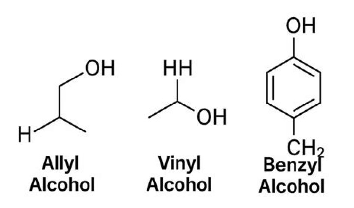 What is an aryl alcohol?