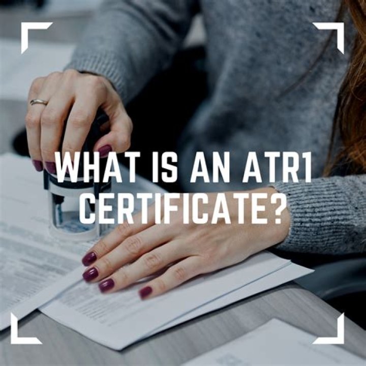 What is an atr1 form?