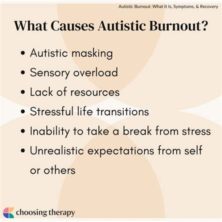What is an autistic burnout?