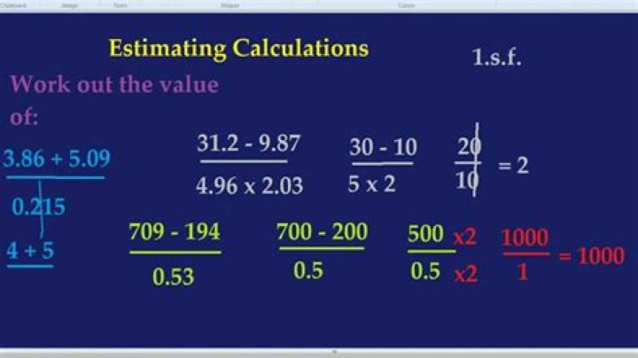 What is an estimate statistics?