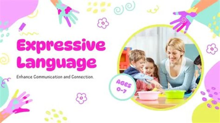 What is an example of expressive language?