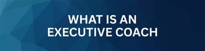 What is an executive coach?