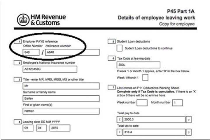 What is an exporter reference number UK?