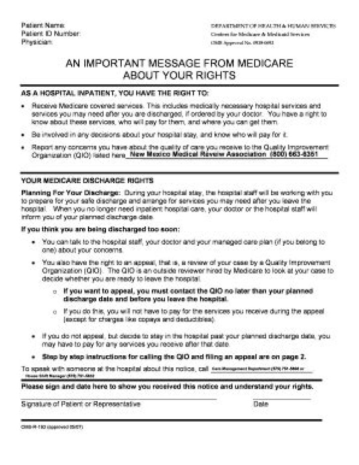 What is an IMM form?