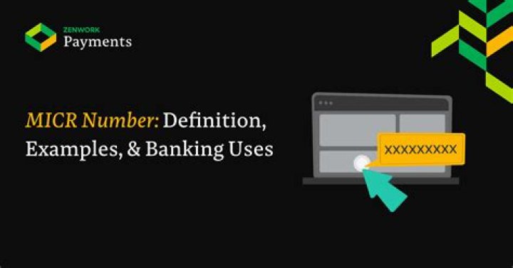 What is an MICR number in banking?