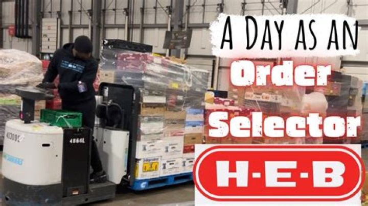 What is an order selector at HEB?