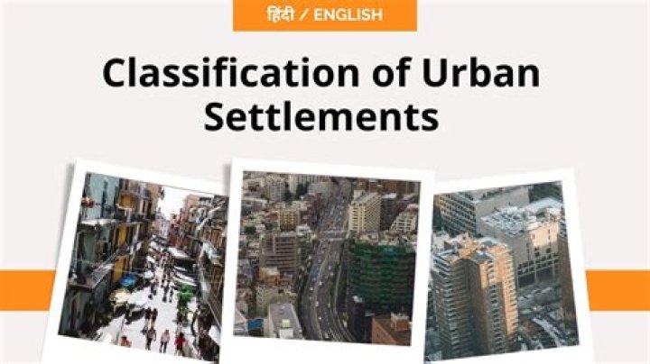 What is an urban township?