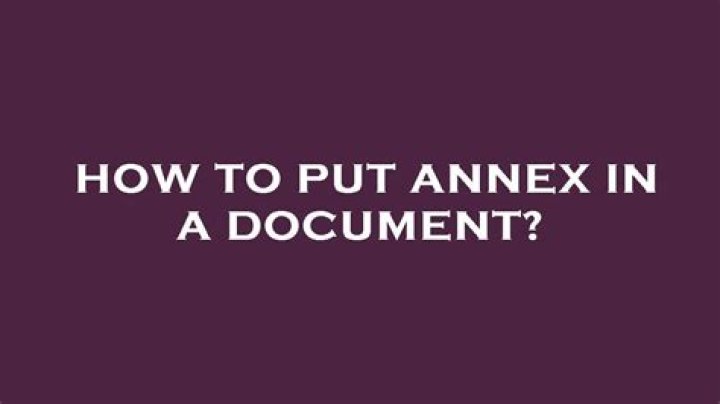 What is Annex mode?
