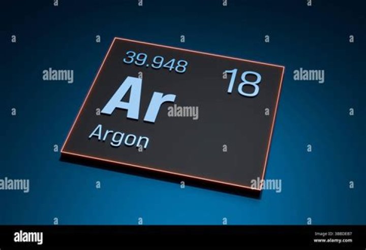 What is AR in the periodic table?
