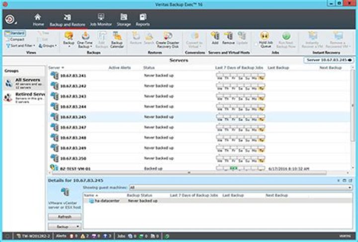 What is Backup Exec service account?