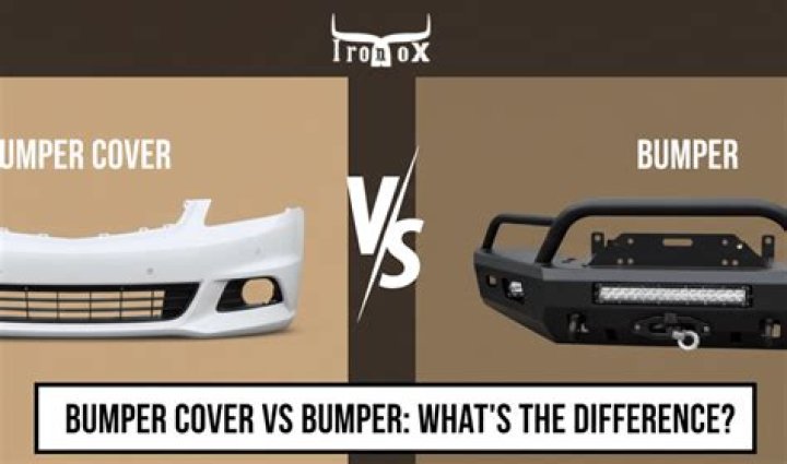 What is behind a bumper cover?