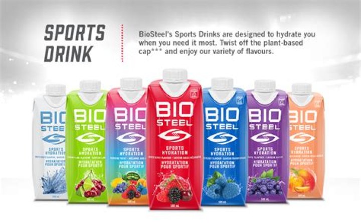 What is BioSteel sweetened with?