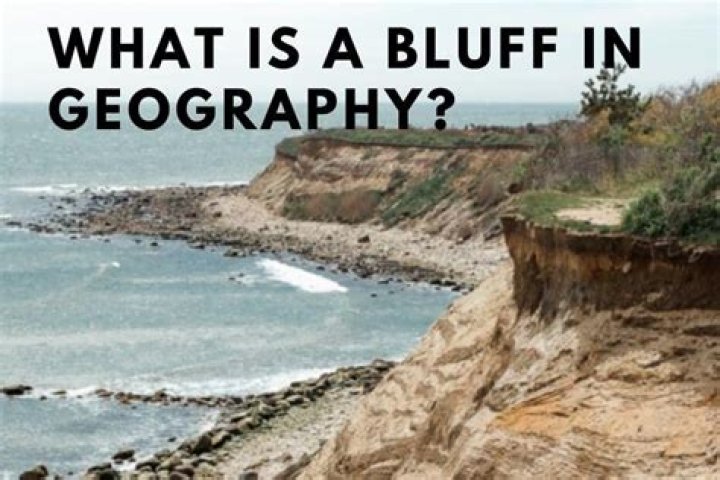 What is bluff known for?