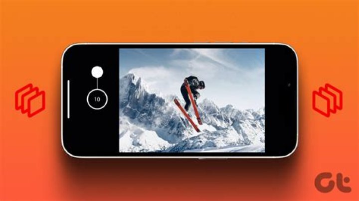 What is burst in photos on iPhone?