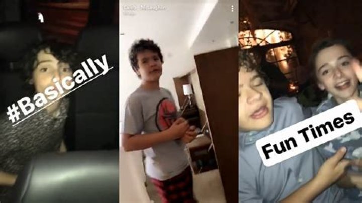What is Caleb McLaughlin Snapchat?