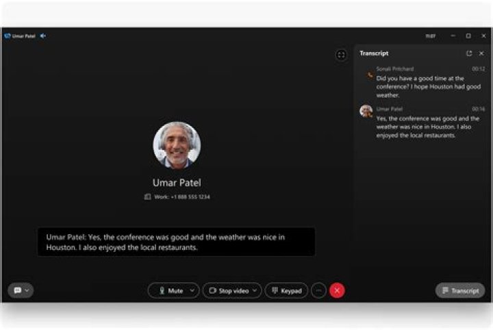 What is closed caption in Webex?