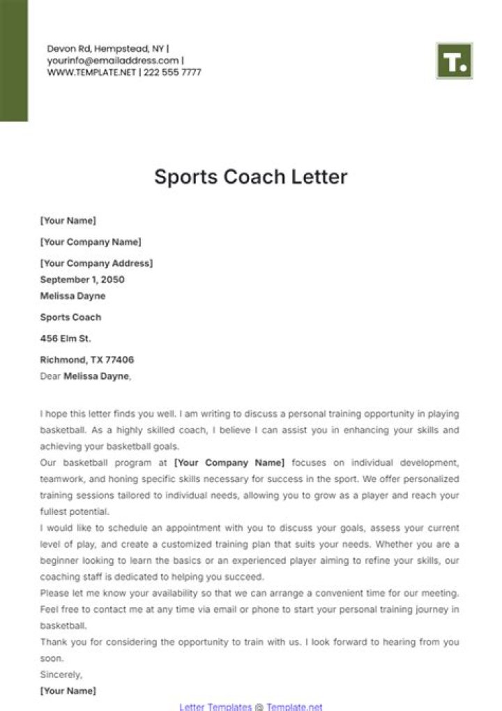 What is Coach's Award for athlete?