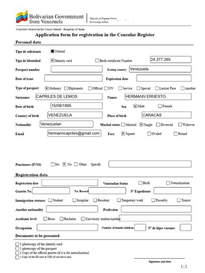 What is consular registration?