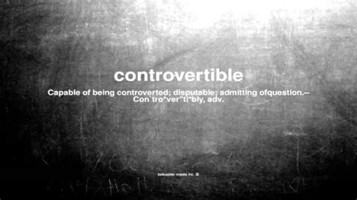 What is Controvertible?