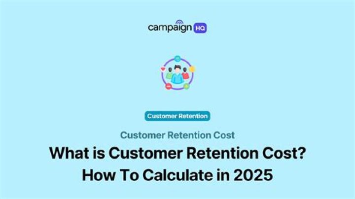 What is customer retention cost?