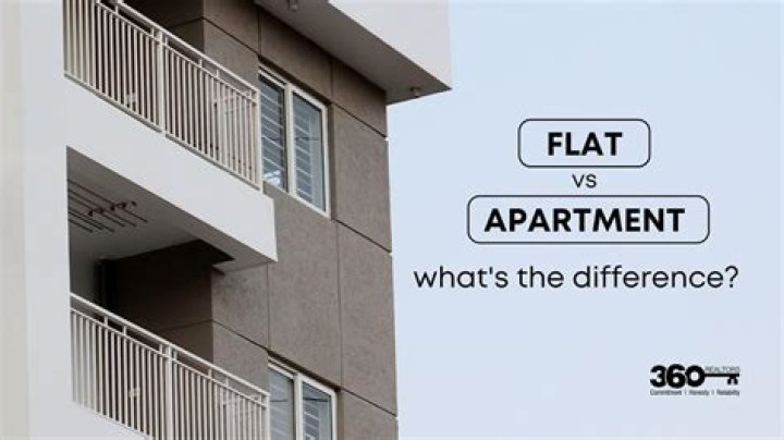 What is difference between building and apartment?