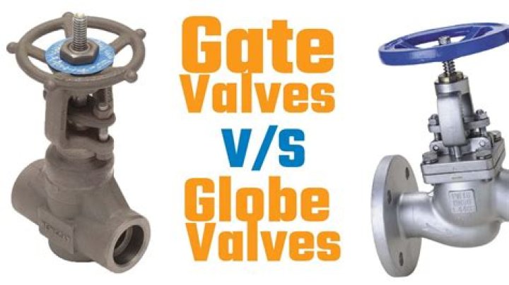 What is difference between gate and globe valve?