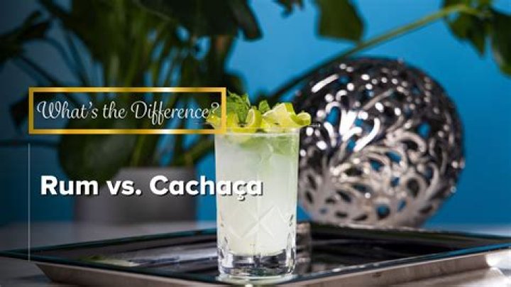 What is difference between rum and cachaca?