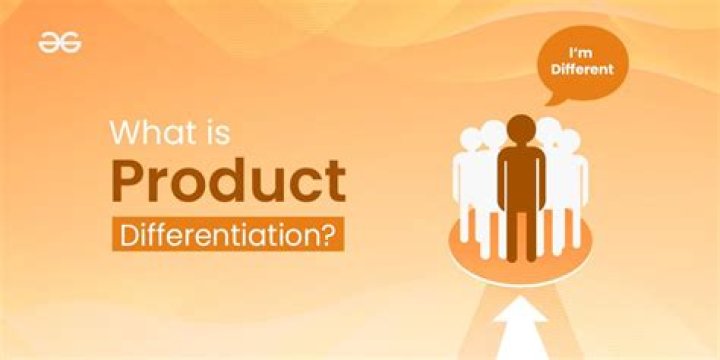 What is differentiation by product?