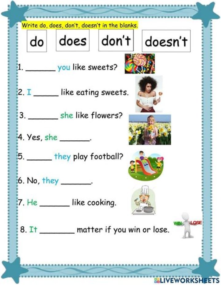 What is dont in English?