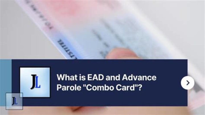 What is EAD AP combo card?