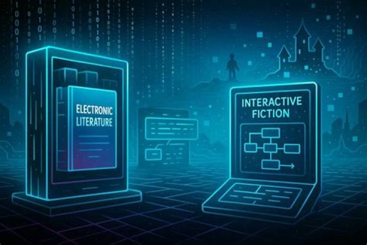 What is electronic fiction?