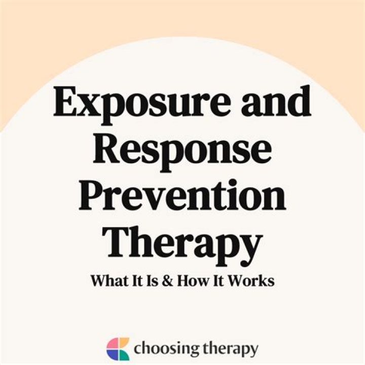 What is exposure and response therapy?