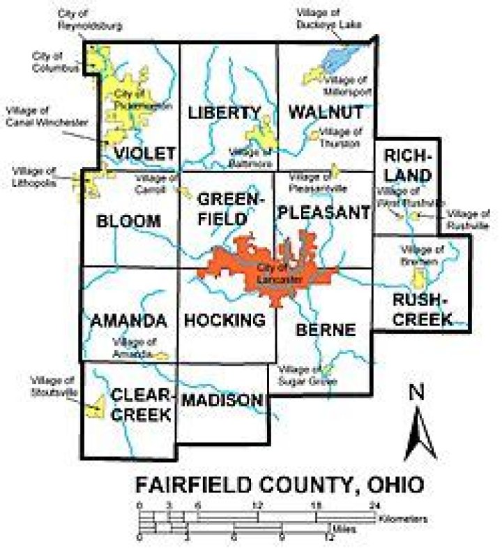 What is Fairfield County known for?