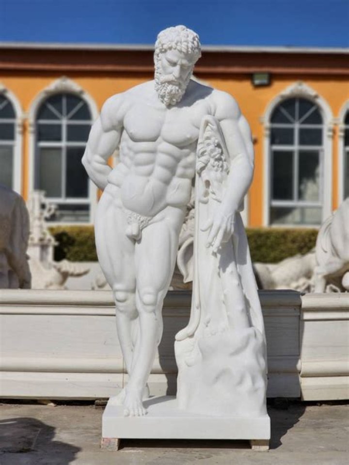 What is Farnese Hercules made of?