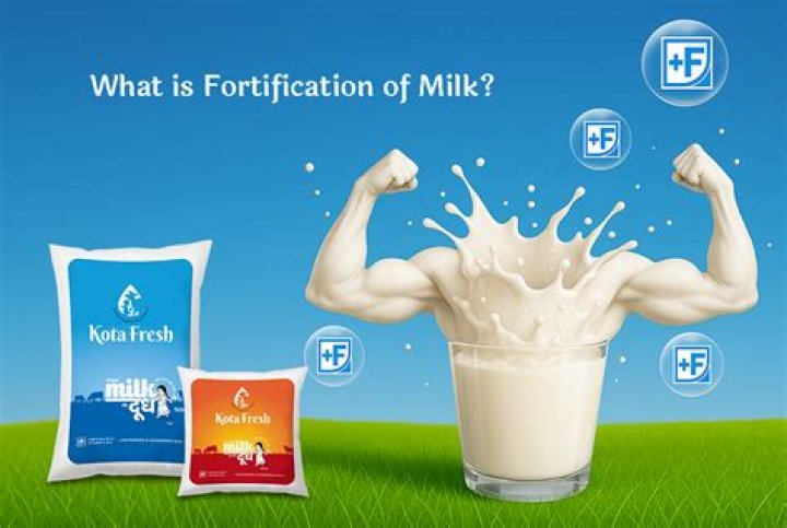 What is fortified milk powder?