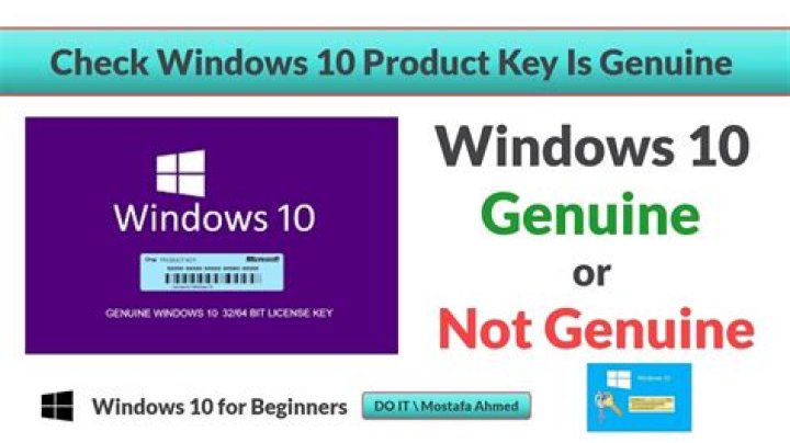What is genuine key?