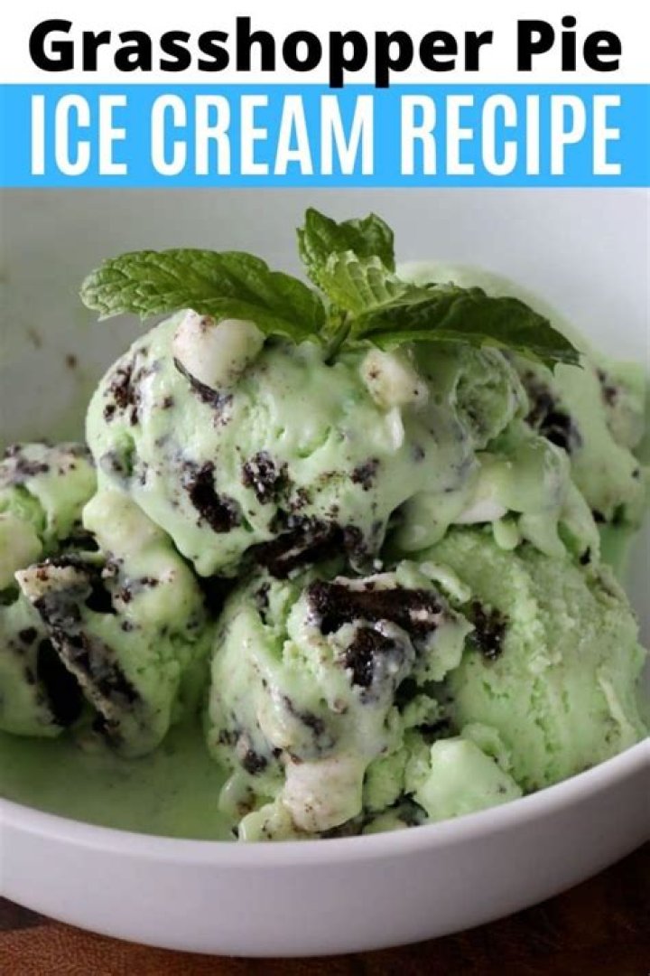 What is Grasshopper Fudge Ice Cream?