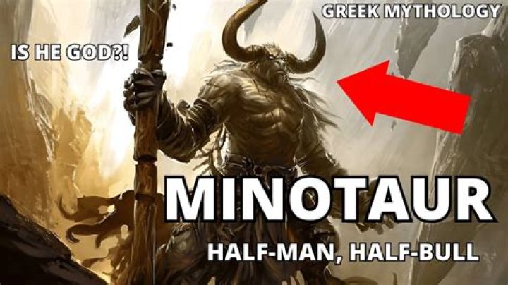 What is half human half bull?