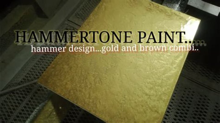 What is Hammertone paint?