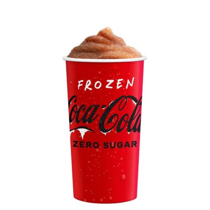 What is in Frozen Coke no sugar?