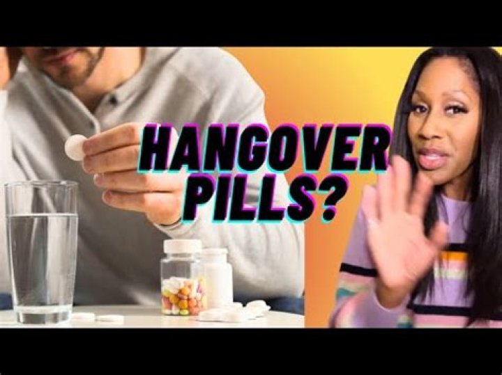 What is in hangover pills?